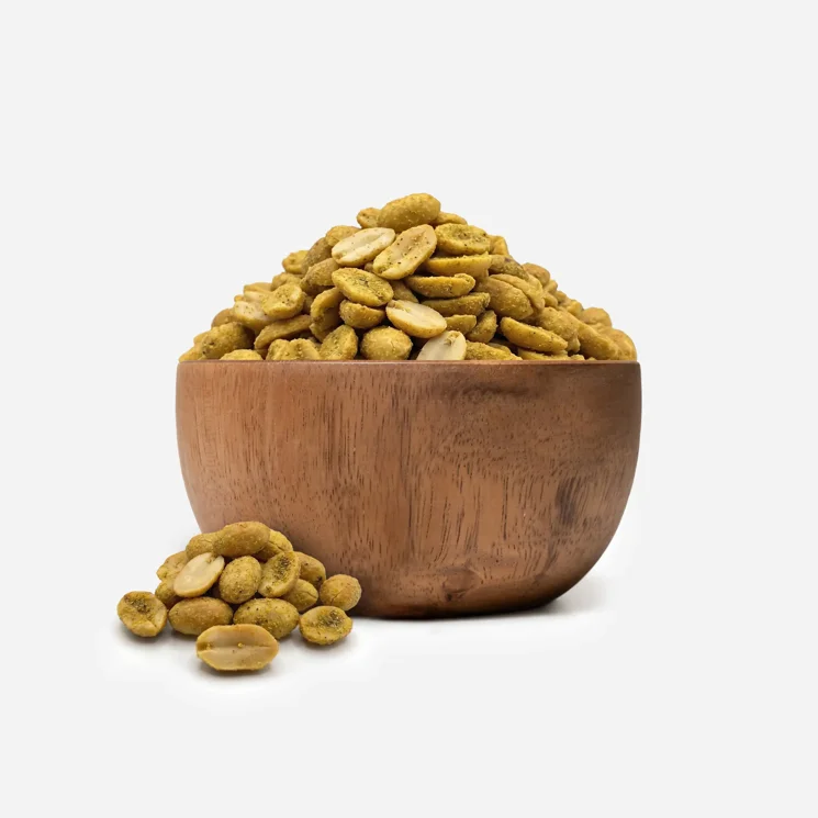 Chilis és mustáros pörkölt földimogyoró