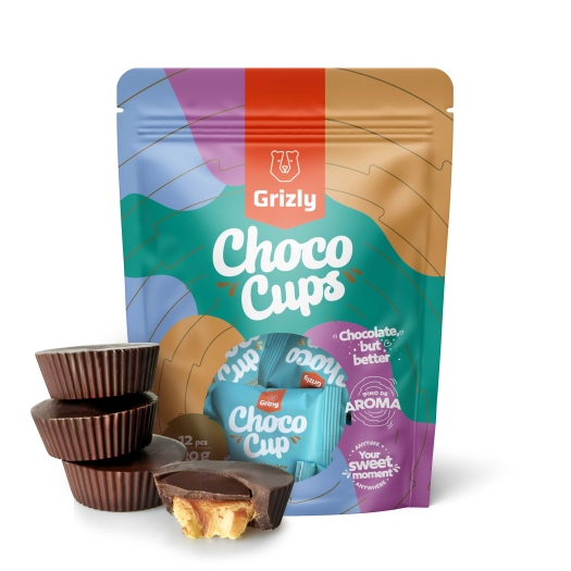 Choco Cups étcsokoládé & pisztácia