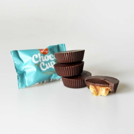 Choco Cups étcsokoládé & pisztácia