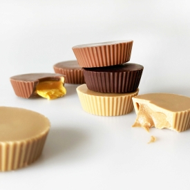 Choco Cups karamellcsokoládé & mogyorókrém