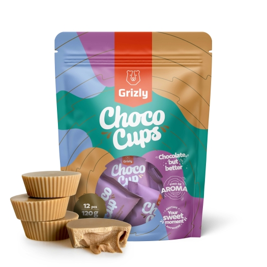 Choco Cups karamellcsokoládé & mogyorókrém