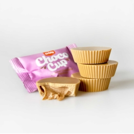 Choco Cups karamellcsokoládé & mogyorókrém