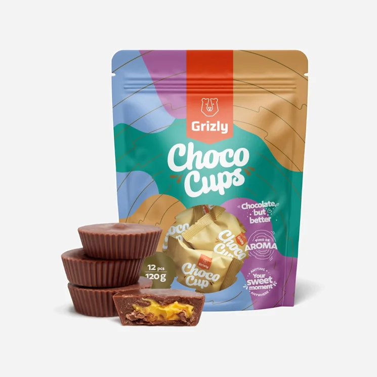 Choco Cups tejcsokoládé & mangó 5 x 120 g