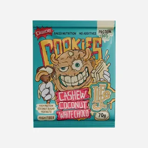 Cookies Cashew Coconut & White Choco 70g