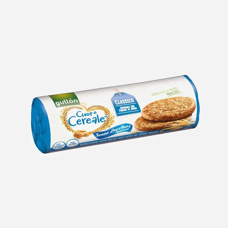Cuor di cereale teljes kiőrlésű keksz, hozzáadott cukor nélkül