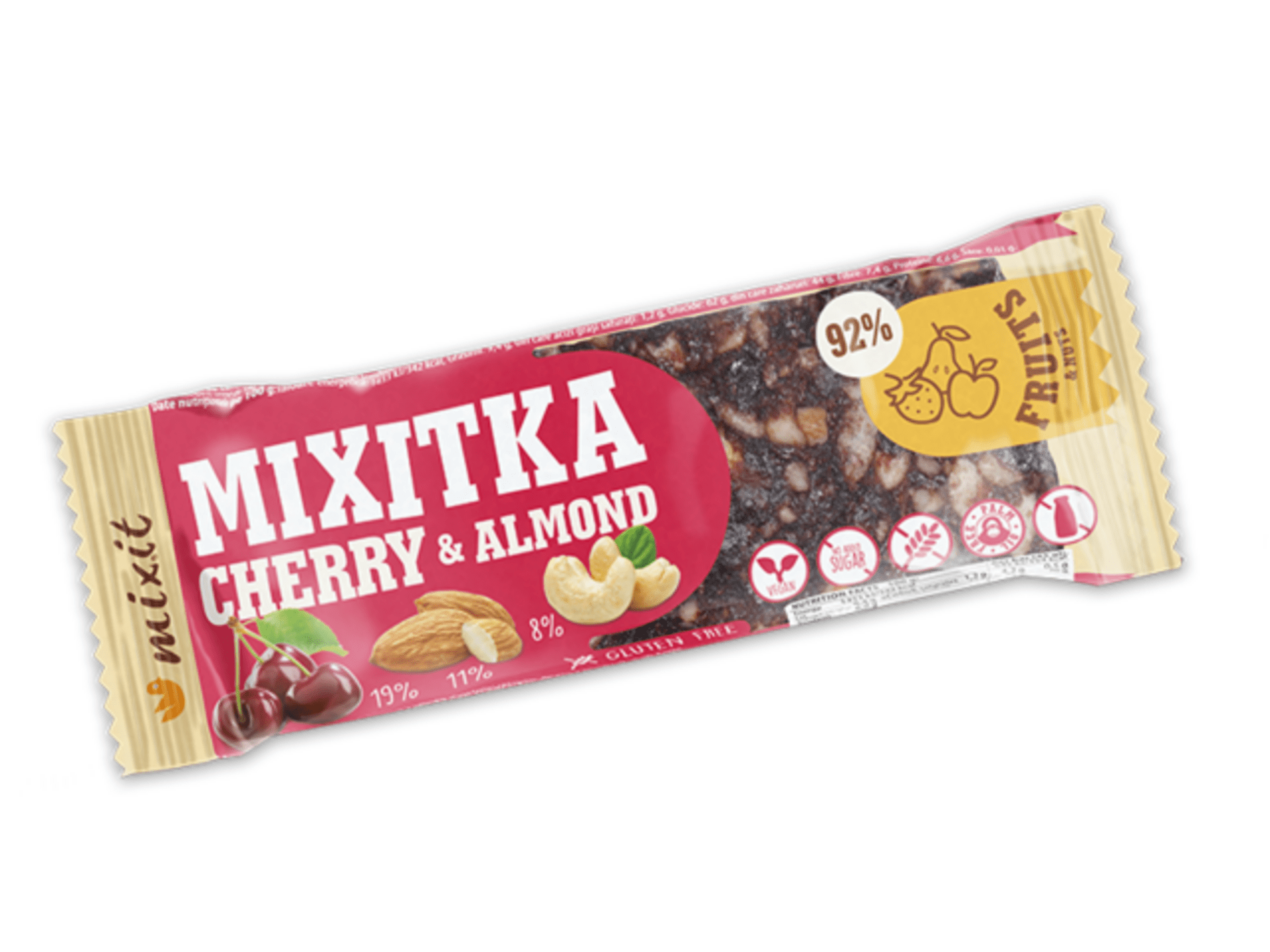 Mixit Mixitka gluténmentes - cseresznye és mandula 45 g