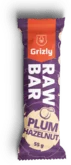 GRIZLY Raw Bar szilva 55 g