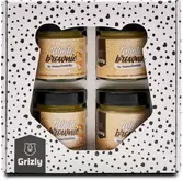 GRIZLY White Brownie ajándékcsomag @mamadomisha 4×250 g