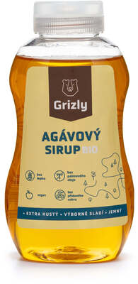 GRIZLY Agave szirup BIO 350 g/250 ml