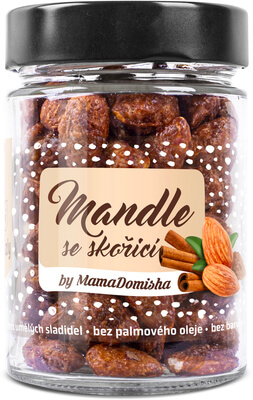 GRIZLY Mandula fahéjjal, @mamadomisha 150 g