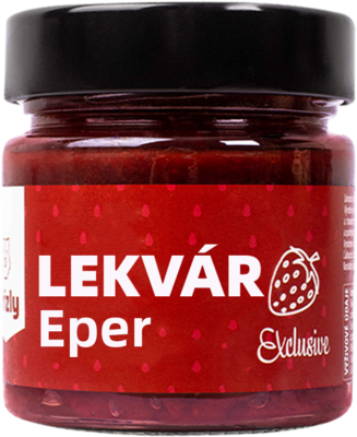 GRIZLY Eper lekvár Exclusive 200 g
