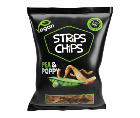 Strips Chips - borsós, mákkal 80 g