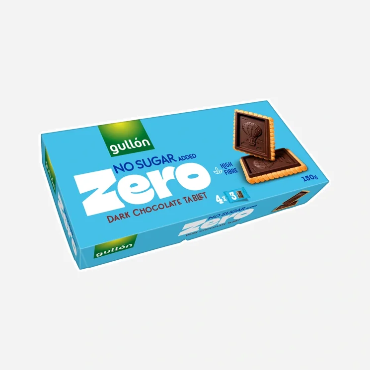Étcsokoládés keksz édesítőszerrel, hozzáadott cukor nélkül