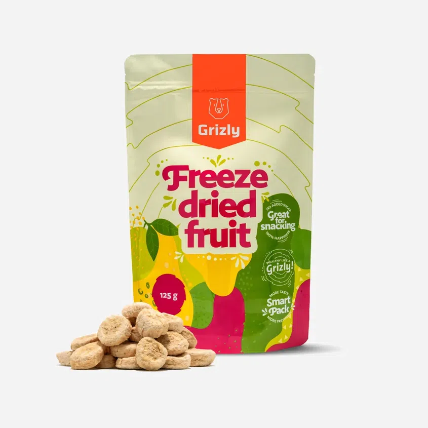 Fagyasztva szárított banán XXL