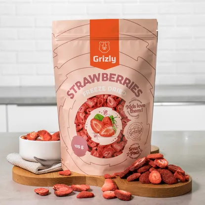 Fagyasztva szárított eper XXL