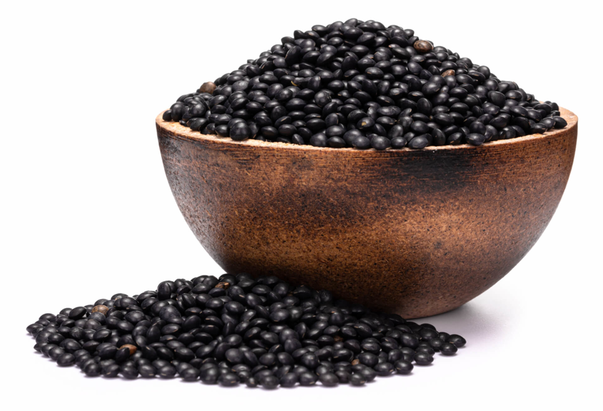 Fekete Beluga lencse BIO