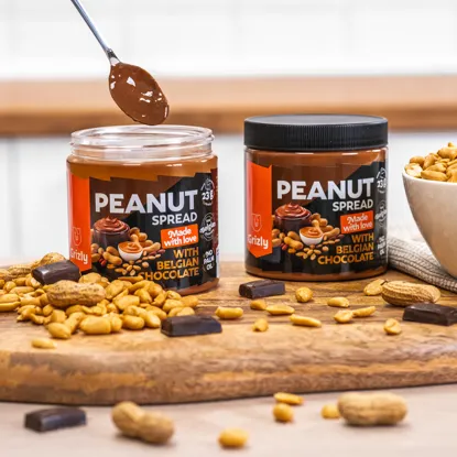 Földimogyoróvaj belga csokoládéval