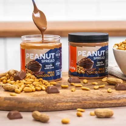 Földimogyoróvaj tejcsokoládéval