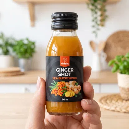 Ginger shot Homoktövis