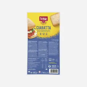 Gluténmentes ciabatta