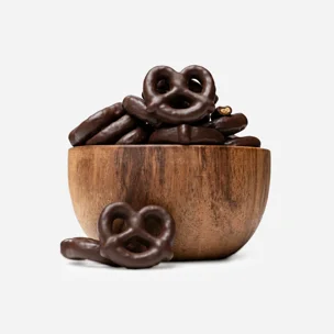 Gluténmentes perecek étcsokoládéban