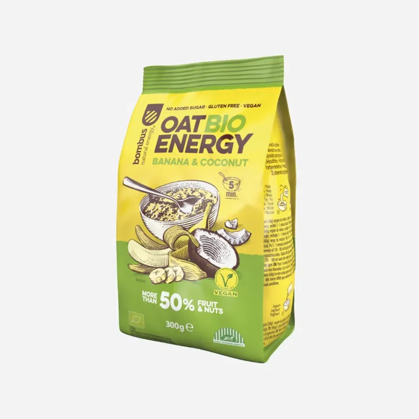 Gluténmentes zabpehely Banán és kókuszdió BIO