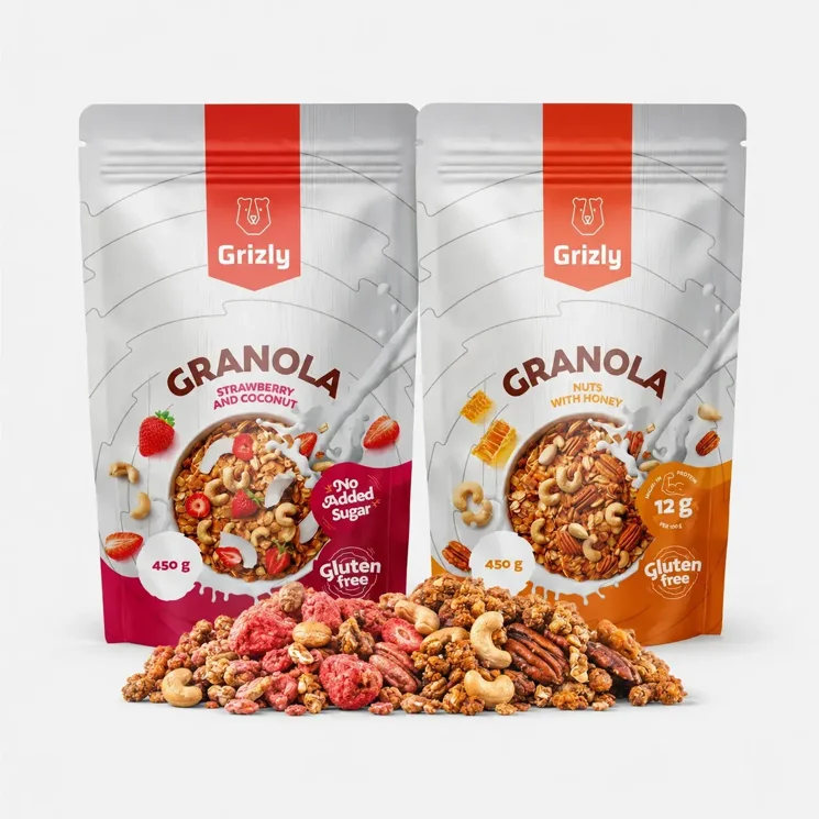 Granola Duo Eper & Mogyoró