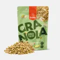 Granola proteinnel pisztácia és fehér datolyás csoki