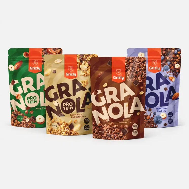 Granola szett Csokoládés reggel (4 x 450 g)