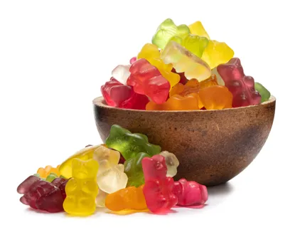 Gumimacik édesítőszerekkel