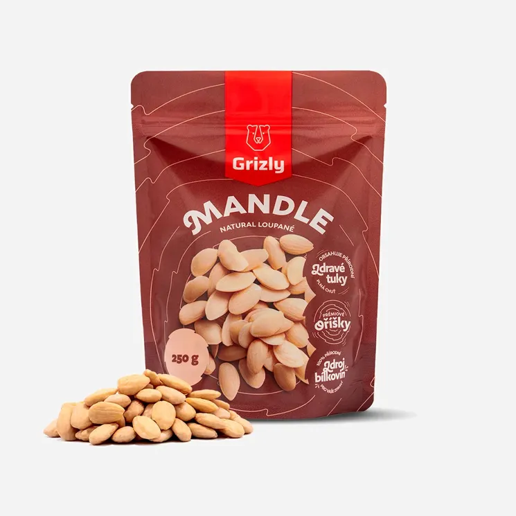 Hámozott mandula 5 x 250 g