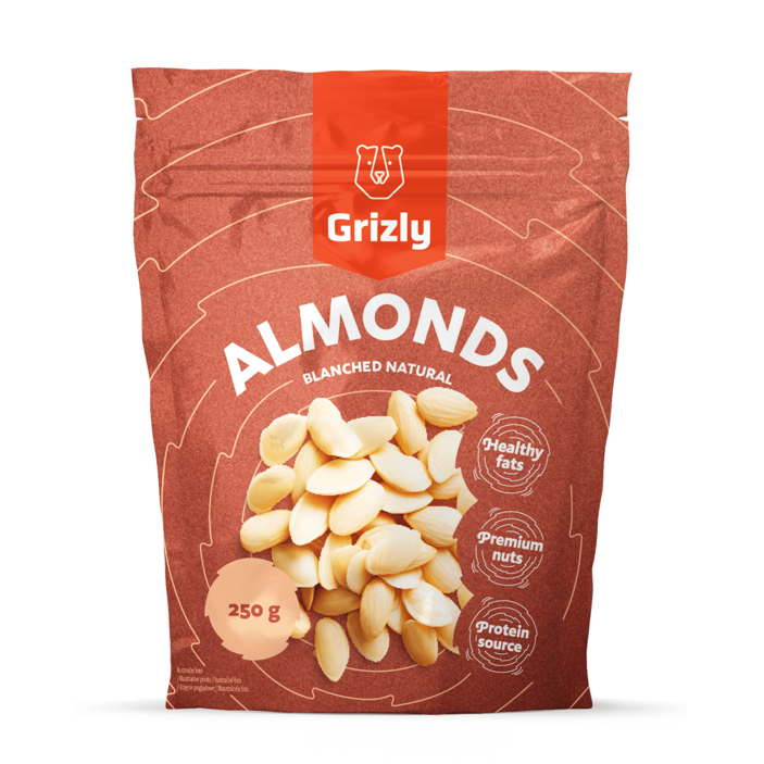 Hámozott natúr mandula