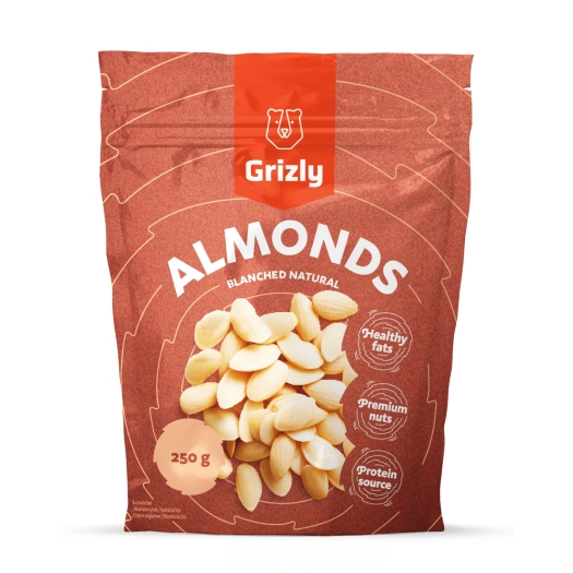Hámozott natúr mandula