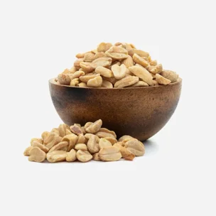 Hámozott, sótlan, pörkölt földimogyoró