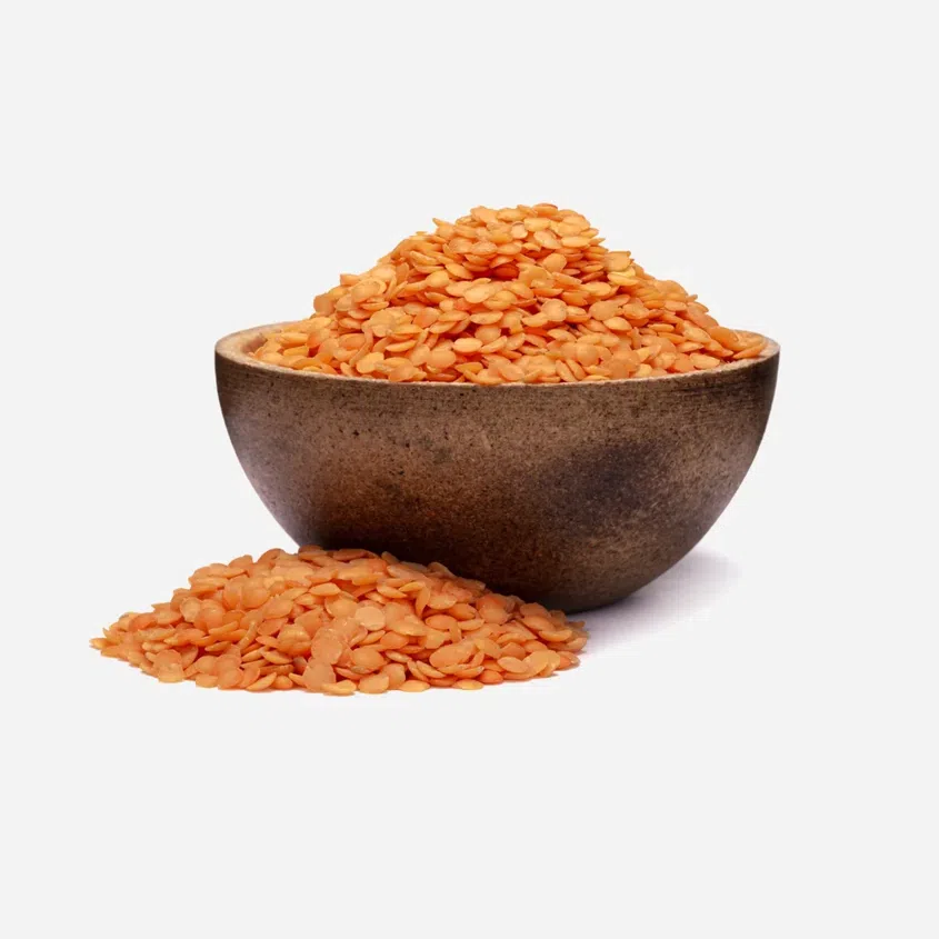 Hámozott vörös lencse BIO