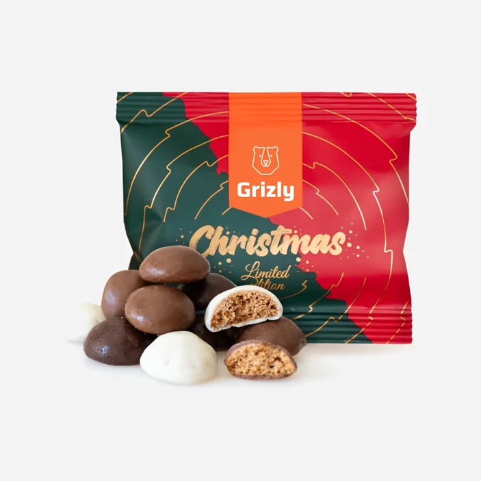 Háromszínű csokoládés kekszek