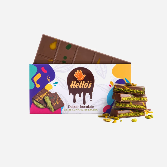 Hello's Dubaji csokoládé 200 g