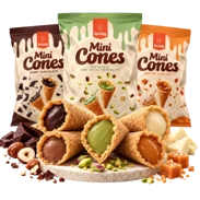 Mini tölcsérek