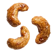 Karamellizált diófélék