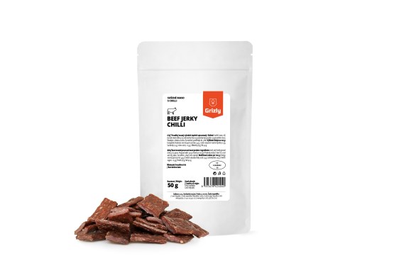 Jerky szárított marhahús chilivel