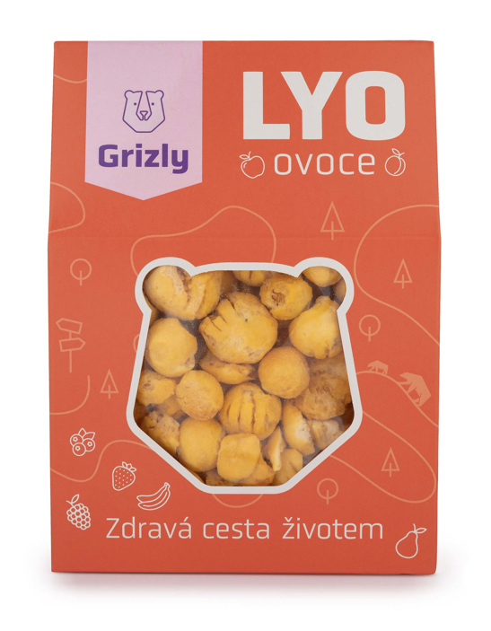 Liofilizált földicseresznye