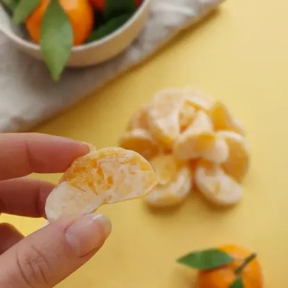 Liofilizált mandarin