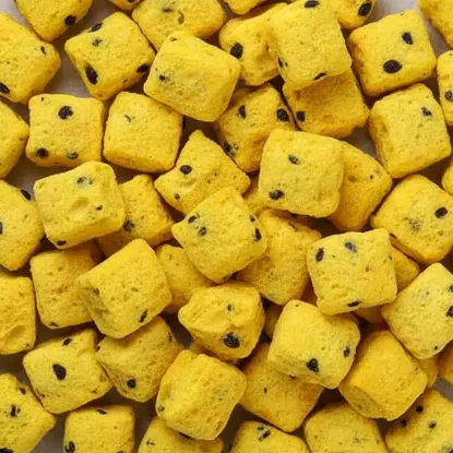 Liofilizált maracuja kockák