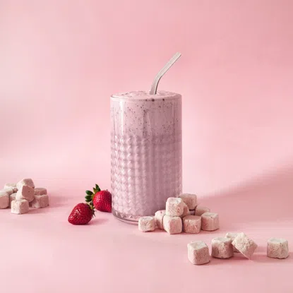 LYO kókuszkockák eperrel