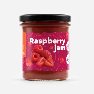 Málnalekvár extra gyümölcsdarabokkal