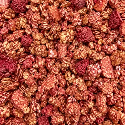 Málnás granola