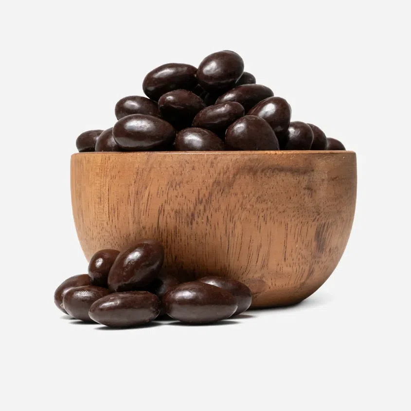 Mandula étcsokoládéban tengeri sóval