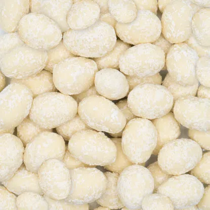 Mandula fehér csokoládéban kókusszal