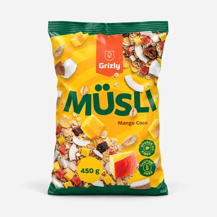 Mangós-kókuszos müzli