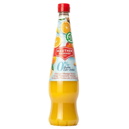 Mautner Markhof Szirup 0% cukor Narancs-mangó 0,7l